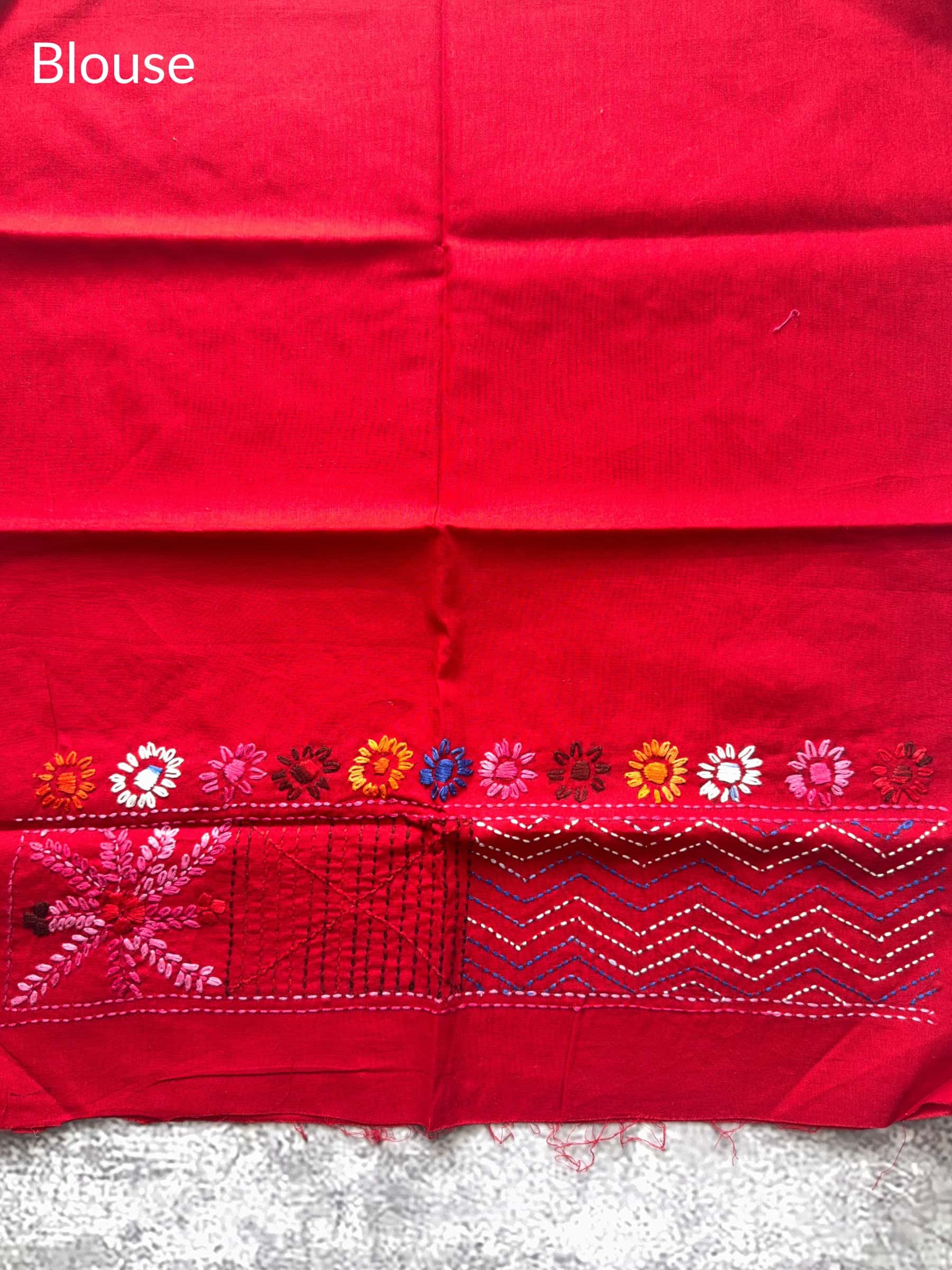 Handloom Dhonekhali Cotton Saree with Hand Embroidery in Beige