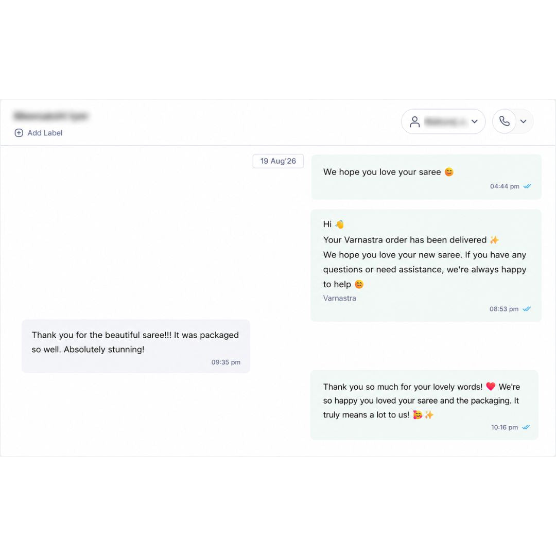 Customer testimonial