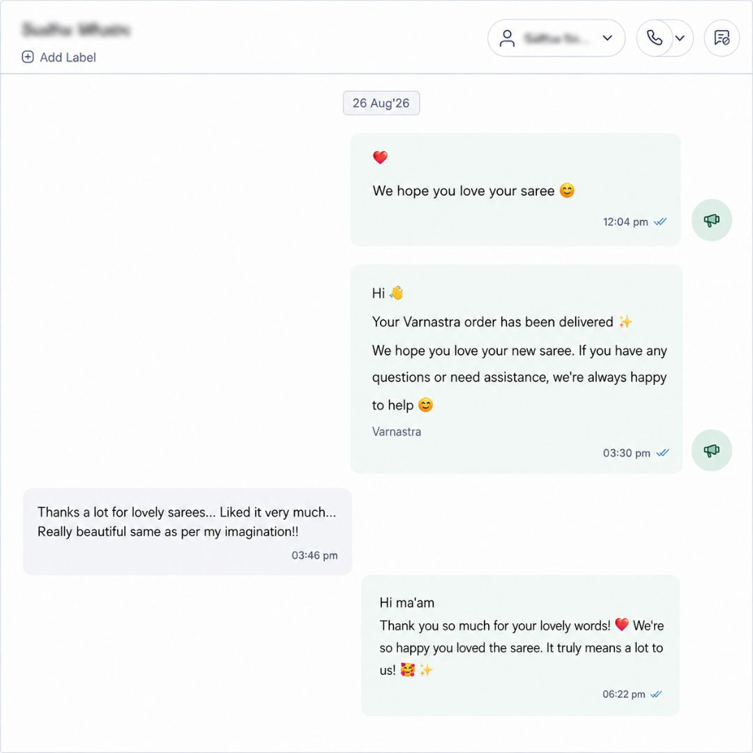 Customer testimonial